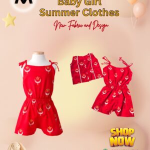 Red beautiful easy comfortable jumpsuit