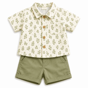 Botanical Shirt and Shorts