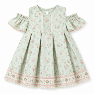 Box Pleated Vintage Frock
