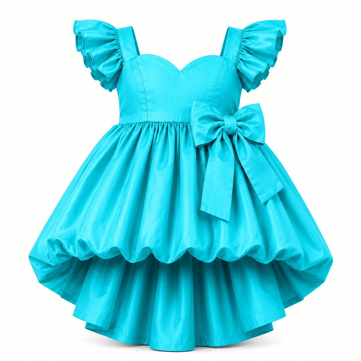 Bubble Dress with Sweetheart Neck