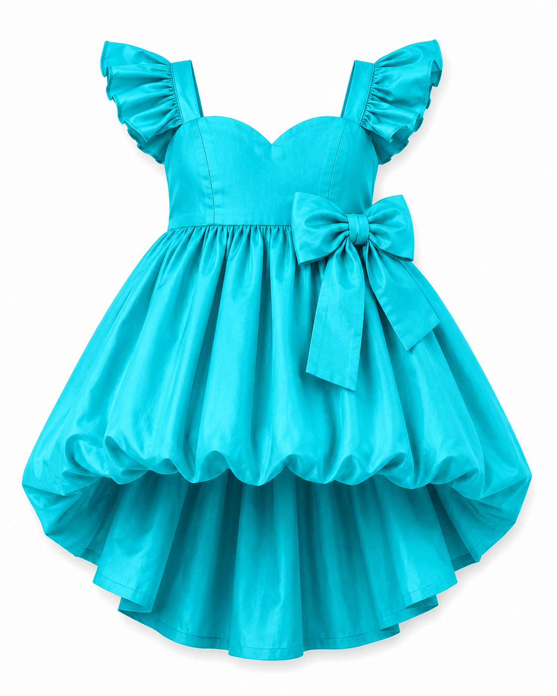 Bubble Dress with Sweetheart Neck
