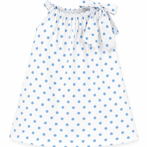 Pillowcase dress with Classic Polka Dots