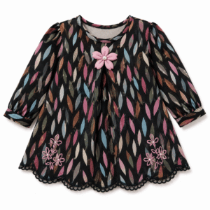 Floral leaf print