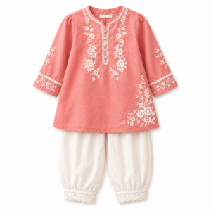 Kids Traditional Coral Outfit