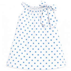 Pillowcase dress with Classic Polka Dots