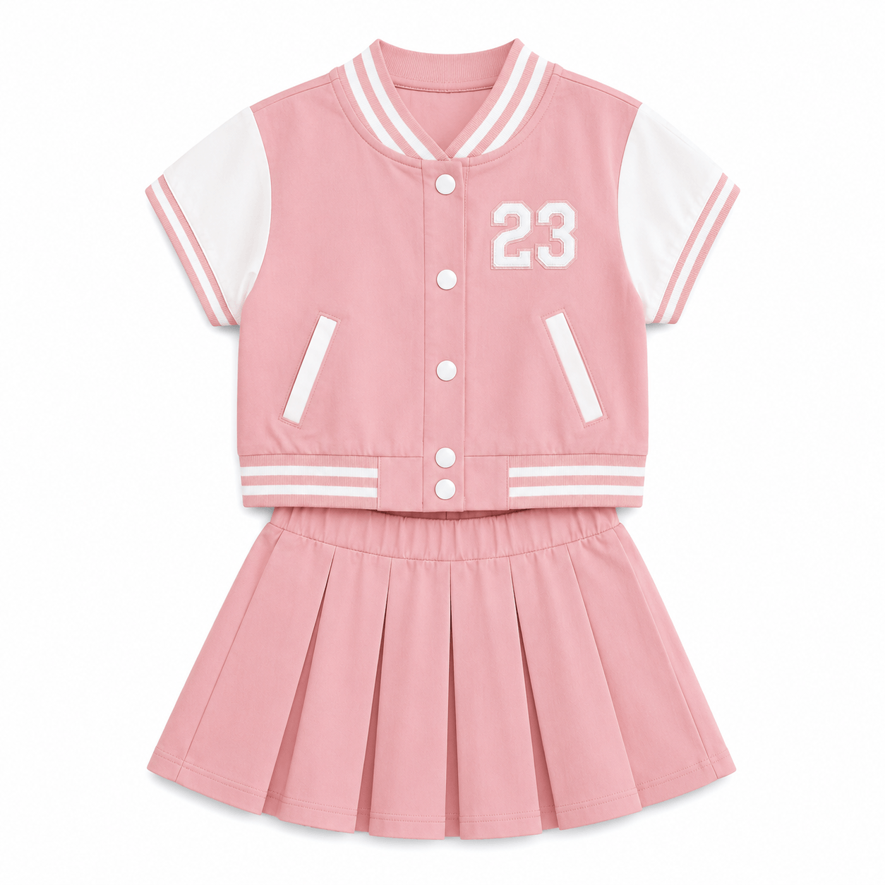 Pink Varsity 23 Summer Set