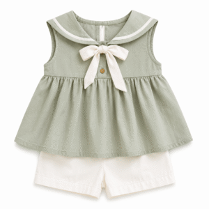 Sailor Collar Toddler Outfit