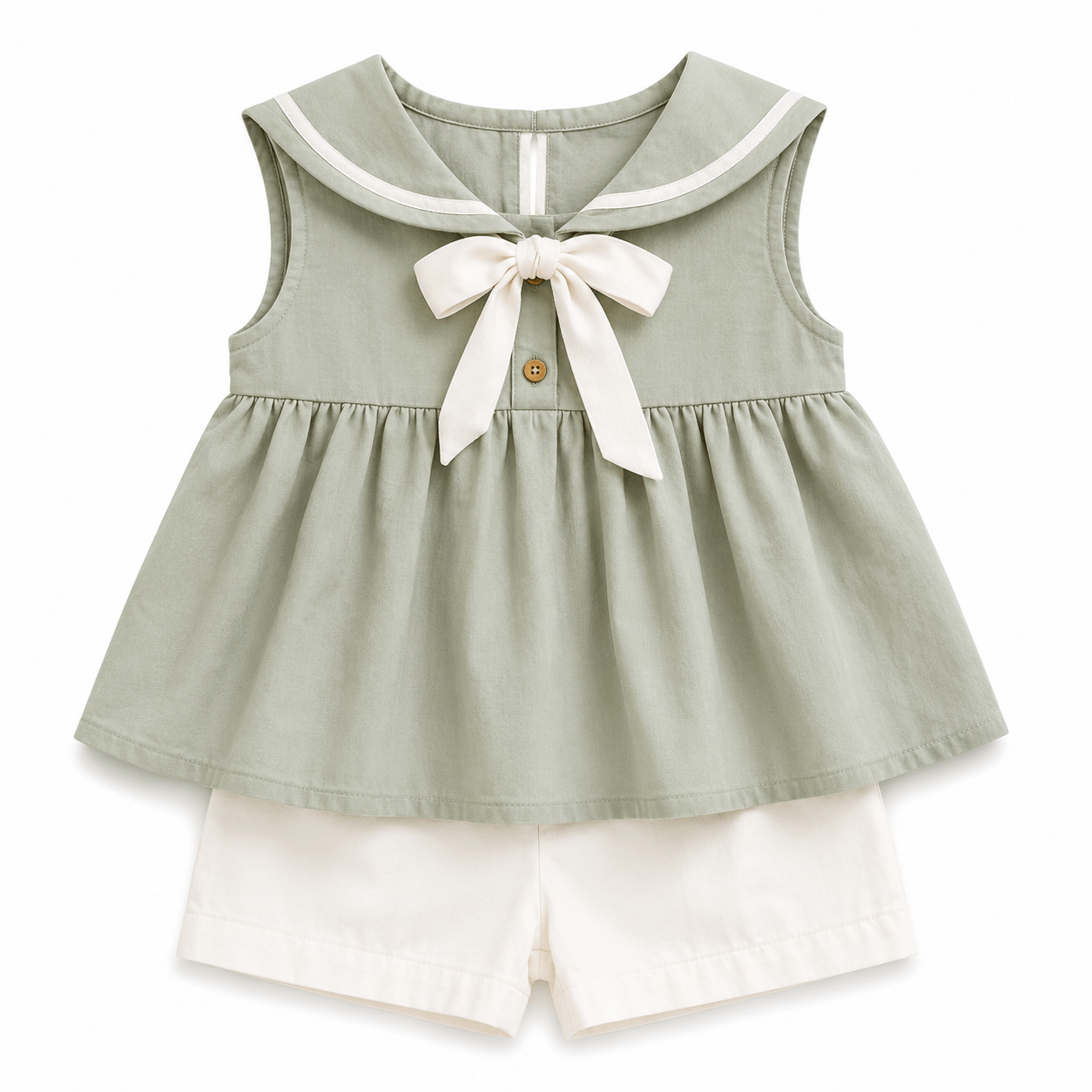 Sailor Collar Toddler Outfit