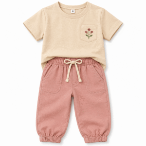 Soft pastel children's outfit