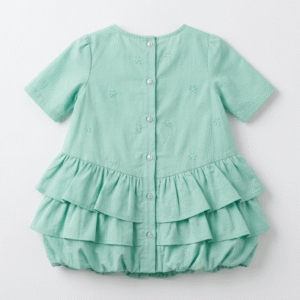 Tiered ruffle New born baby dress