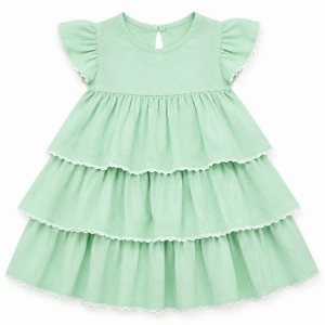 Tiered ruffle baby dress