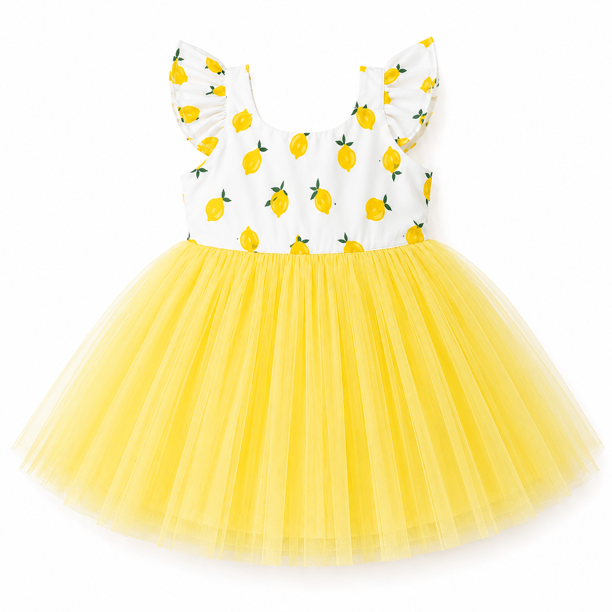 Tutus in Lemon & White