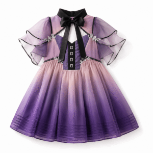 European style baby frock