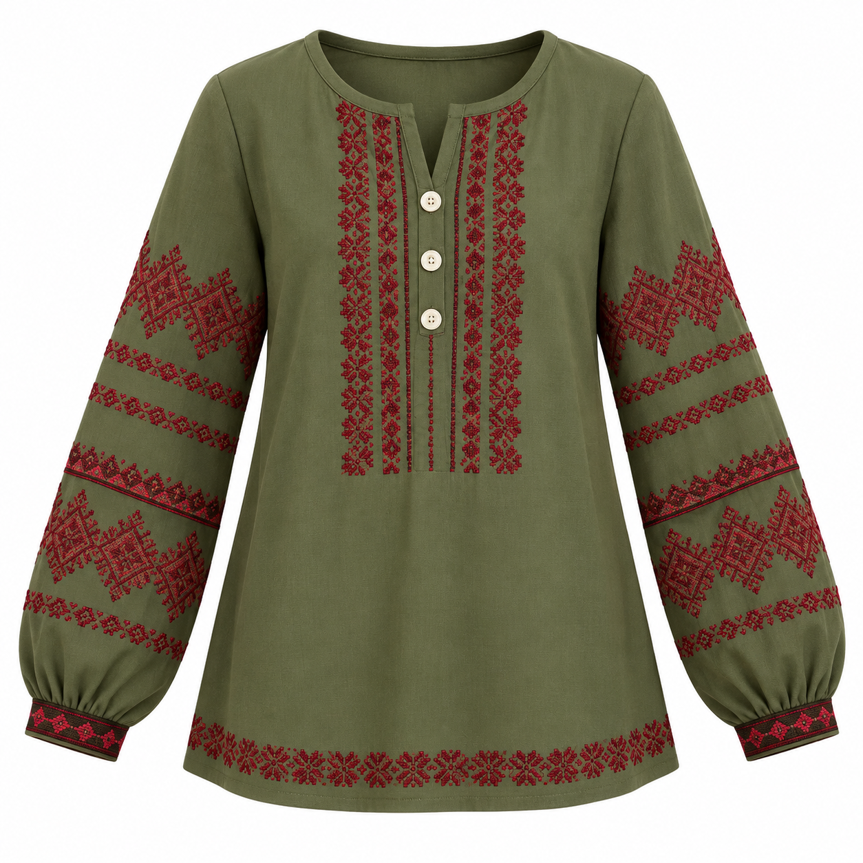 Embroidered Folk Tunic