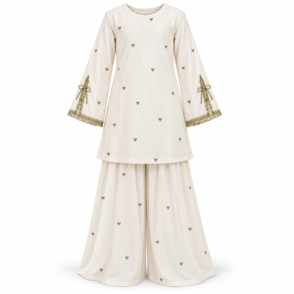Ivory Heart Outfit