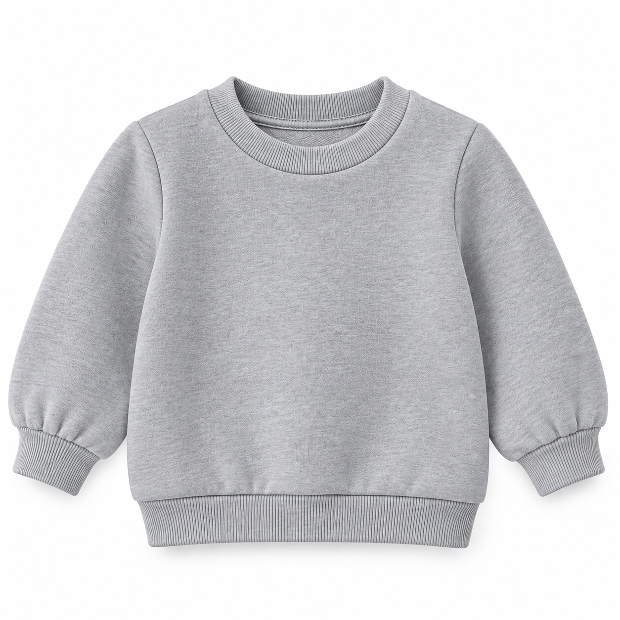 Light Grey Toddler Crewneck Sweatshirt