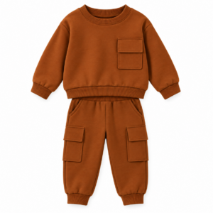 Rust Cargo Tracksuit Set