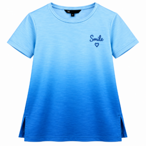 Blue Ombré Smile Tee